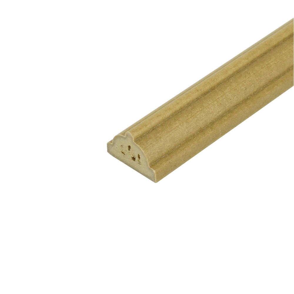 Q Wood Ovolo Glazing Bar (3m) - 24mm x 16mm